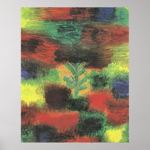 Paul Klee - Little Tree Amid Shrubbery Poster