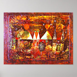 Paul Klee - Nocturnal Festivity Poster