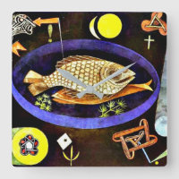 Paul Klee painting, Aroundfish