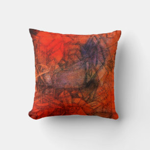 Paul Klee painting: "Groynes." Cushion