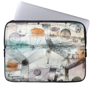 Paul Klee Plants Earth & Realm of the Air: Bauhaus Laptop Sleeve