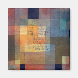 Paul Klee Polyphonic Architecture (1930) Magnet