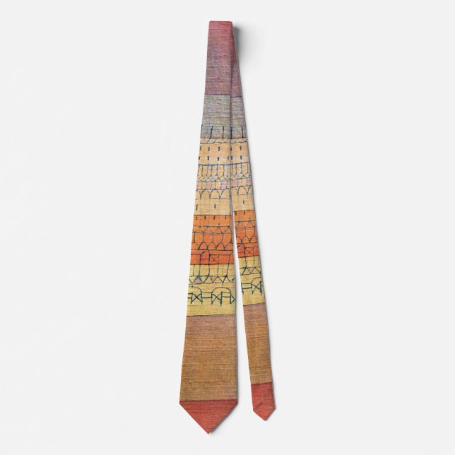 Paul Klee, Polyphonic Architecture, Tie (Front)