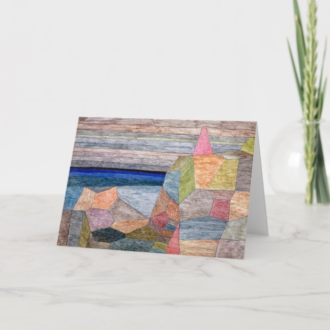 Paul Klee | Promontorio Ph | Card (Front)