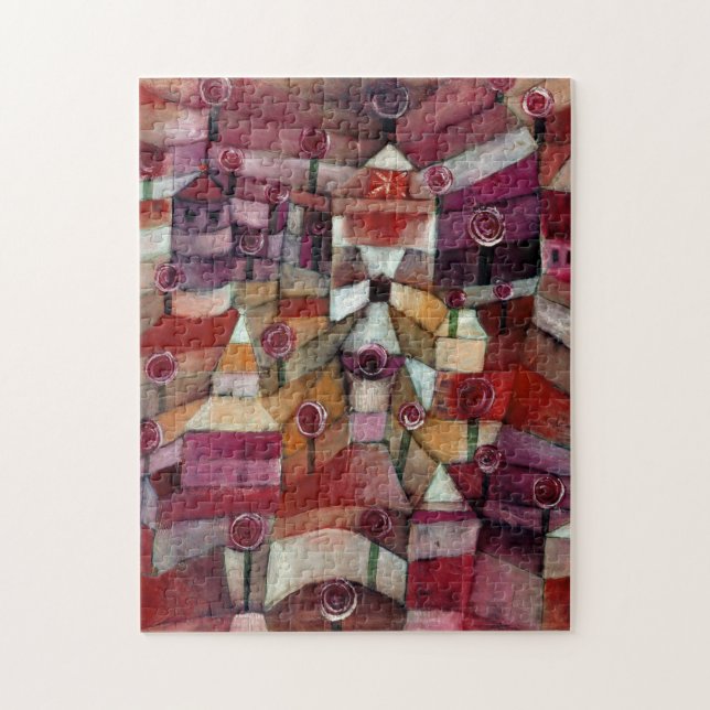 Paul Klee Puzzle Paul Klee "Rose Garden" (1920) (Vertical)