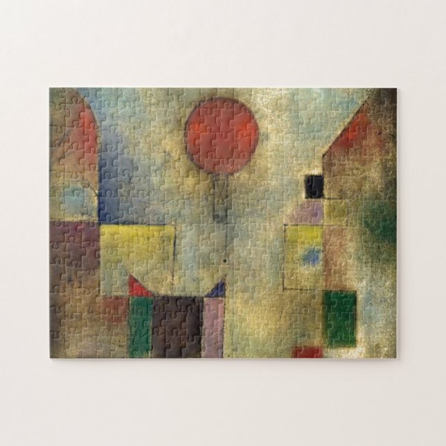 Paul Klee Red Balloon Abstract Art Painting Jigsaw Puzzle (Horizontal)