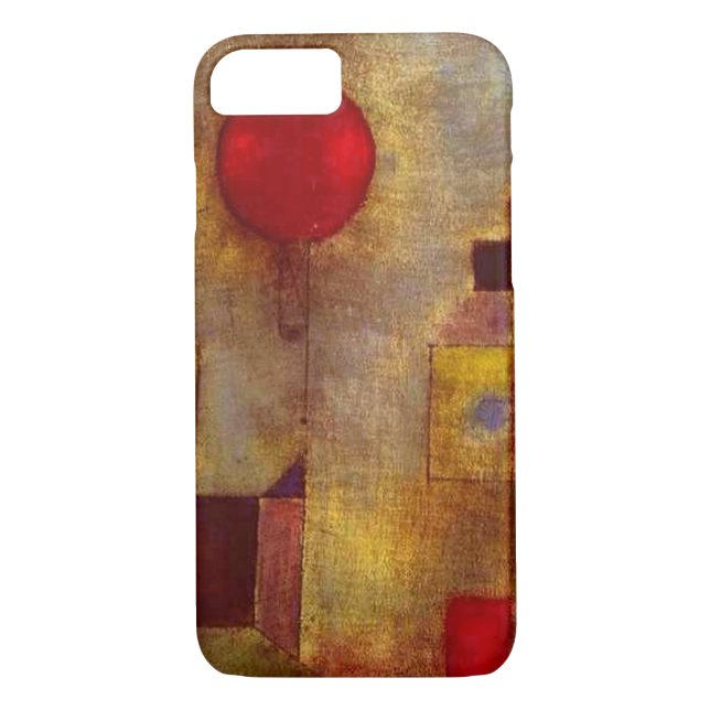 Paul Klee Red Balloon Abstract Colourful Art  Case-Mate iPhone Case (Back)