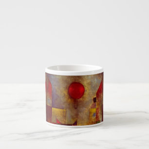 Paul Klee Red Balloon Abstract Colourful Art  Espresso Cup