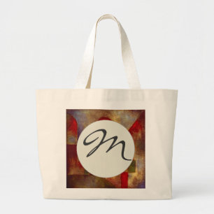 Paul Klee Red Balloon Abstract Colourful Art Large Tote Bag