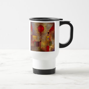 Paul Klee Red Balloon Abstract Colourful Art  Travel Mug