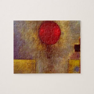 Paul Klee Red Balloon Colourful Abstract Jigsaw Puzzle