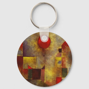 Paul Klee Red Balloon Key Chain