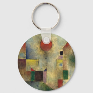 Paul Klee Red Balloon Key Ring