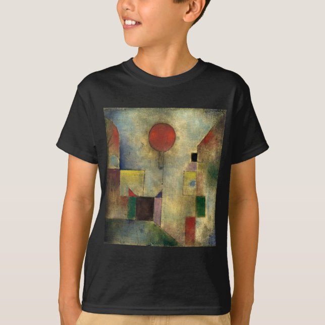 Paul Klee Red Balloon T-Shirt (Front)