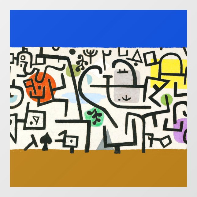 Paul Klee Rich Harbour Abstract Expressionism (Sheet)