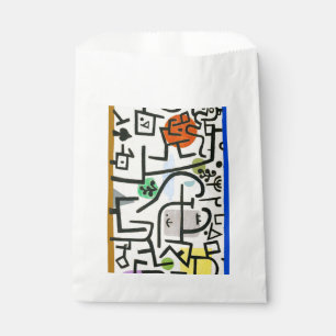Paul Klee Rich Harbour Abstract Expressionism Favour Bag