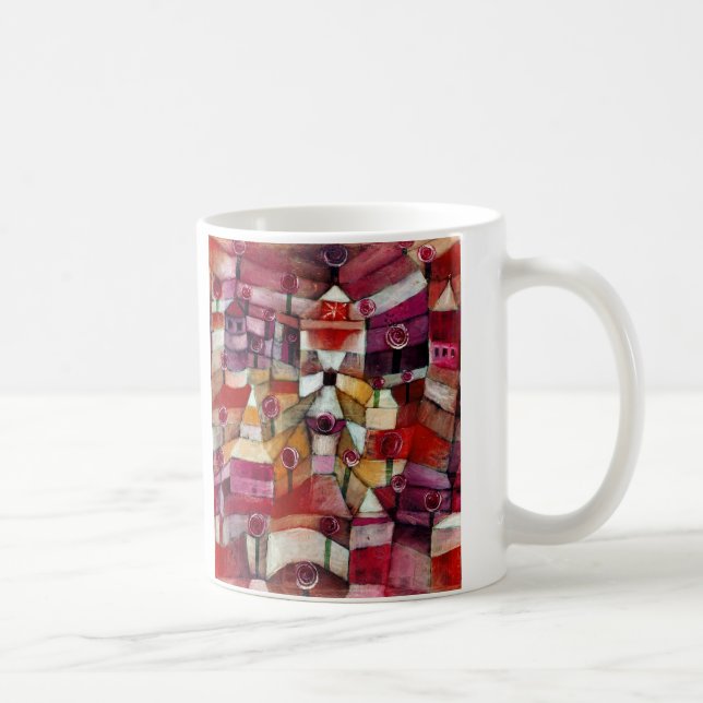 Paul Klee , "Rose Garden" Coffee Mug (Right)