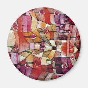Paul Klee - Rose Garden Magnet