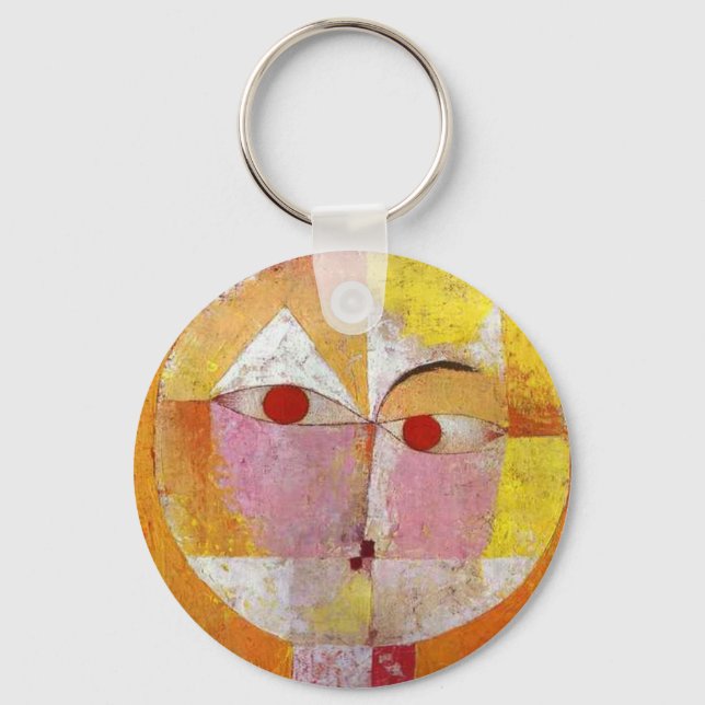Paul Klee - Senecio Key Ring (Front)
