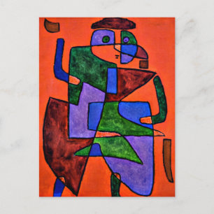 Paul Klee, The Future Man, Postcard