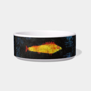 Paul Klee The Goldfish Vintage Watercolor Art Bowl