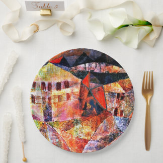 Paul Klee, The Hotel, Paper Plate