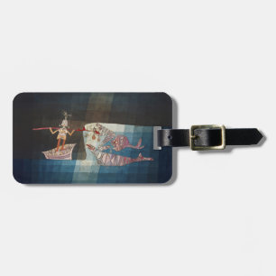 Paul Klee The Seafarer Abstract Nautical Poster Luggage Tag