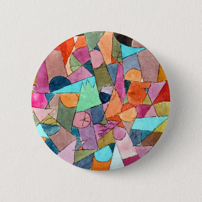 Paul Klee Untitled 6 Cm Round Badge (Front)