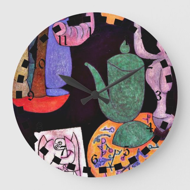 Paul Klee: Untitled (Still Life) Large Clock (Front)