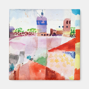 Paul Klee View of Hammamet Magnet