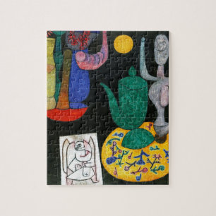 Paul Klee , "without title (last still life)" Jigsaw Puzzle
