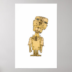 Paul Klee's Ghost of a Genius Poster