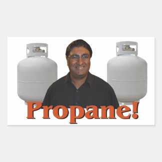 Paul Lall - Propane Sticker! Rectangular Sticker