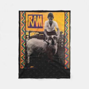 Paul Mccartney Sticker4 Fleece Blanket