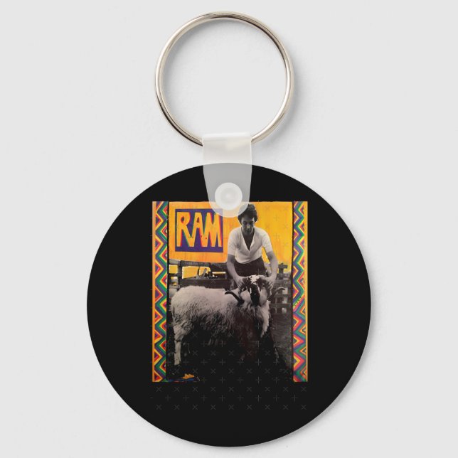 Paul Mccartney Sticker4  Key Ring (Front)