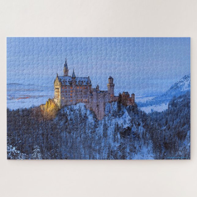 Paul McGehee "Bavarian Majesty" Jigsaw Puzzle (Horizontal)