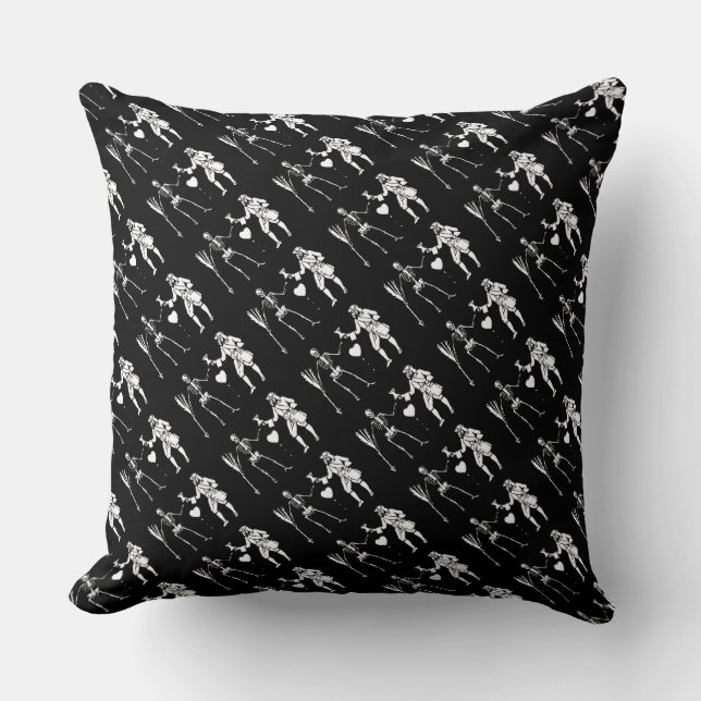Paul McGehee "Black Bart's Flag" Pirate Pillow (Front)