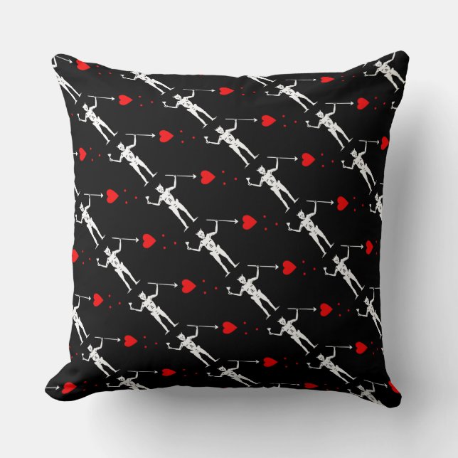 Paul McGehee "Blackbeard's Flag" Pirate Pillow (Front)