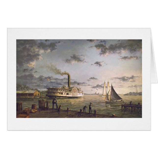 Paul McGehee "Chesapeake Bay Harbour" Card (Front Horizontal)