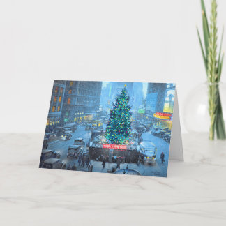 Paul McGehee "Christmas in New York" Card