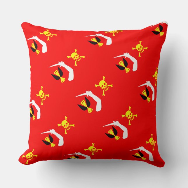 Paul McGehee "Christopher Moody" Pirate Pillow (Front)