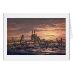 Paul McGehee "Cologne on the Rhine" Card