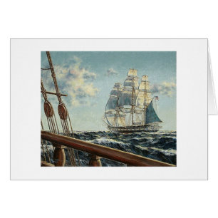 Paul McGehee Frigate USS "Constellation" Card