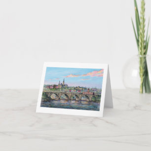 Paul McGehee "Georgetown - Key Bridge" Card