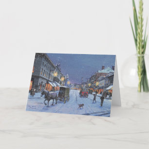 Paul McGehee "Georgetown Snowfall" Note Card