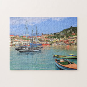 Paul McGehee "Grenada - St.George's Harbour" Jigsaw Puzzle