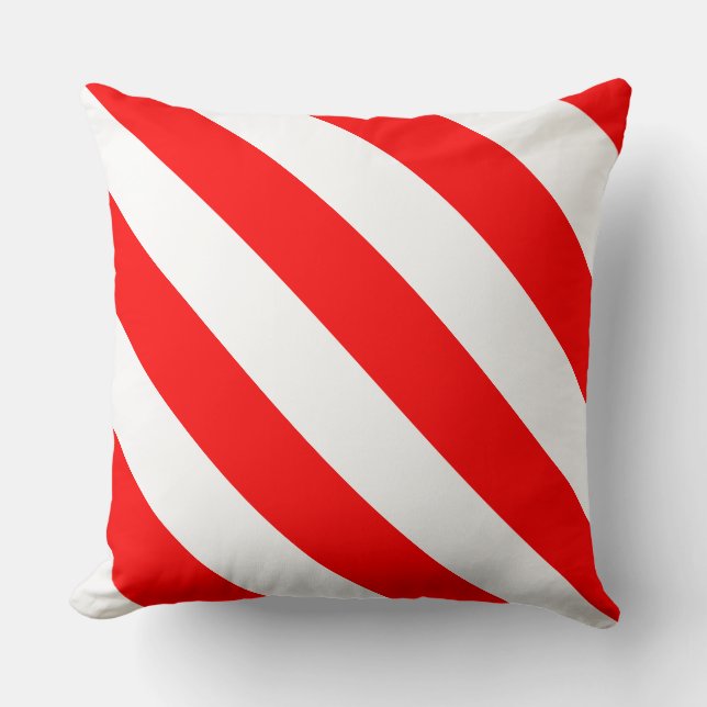 Paul McGehee "H - Hotel" Maritime Flag Pillow (Front)