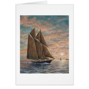 Paul McGehee "Home Before Dark" Card