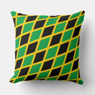 Paul McGehee "Jamaican Flag" Pillow