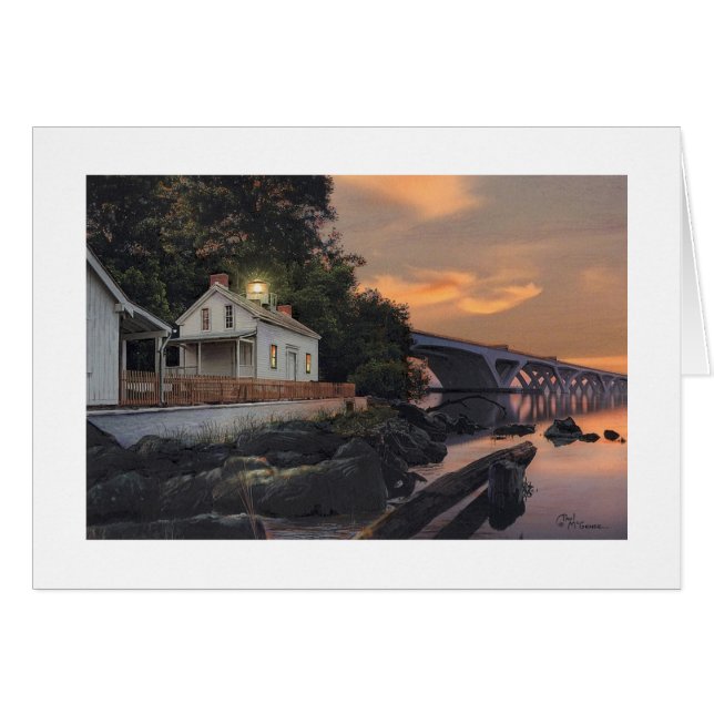 Paul McGehee "Jones Point Sunrise" Card (Front Horizontal)